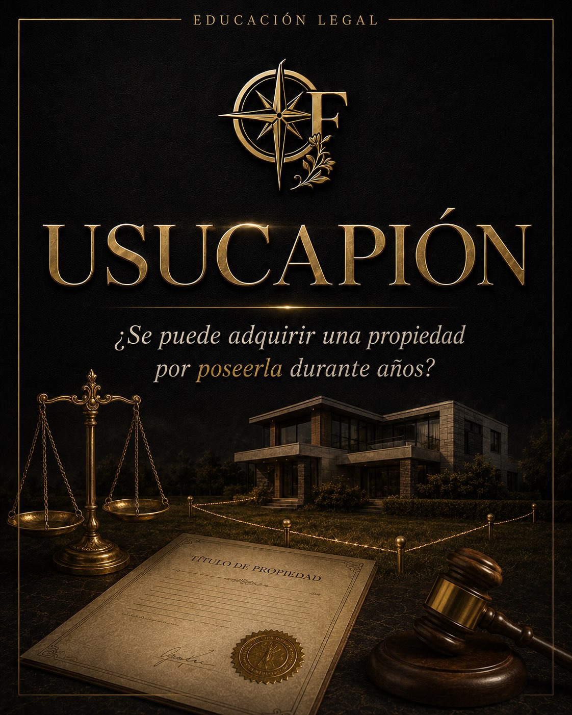 Portada: Usucapión: ¿se puede adquirir una propiedad por poseerla durante años?