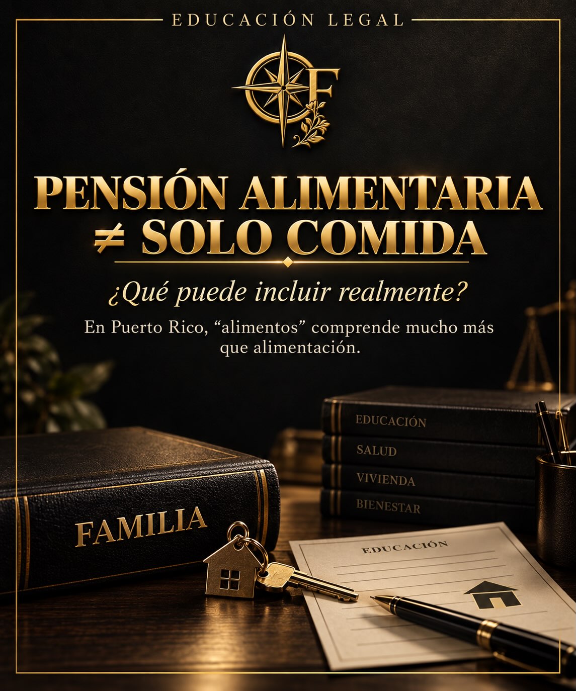 Portada: Pensión alimentaria: ¿qué puede incluir realmente?